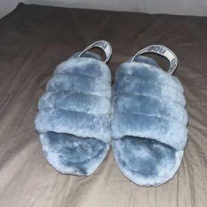 UGG baby blue slides